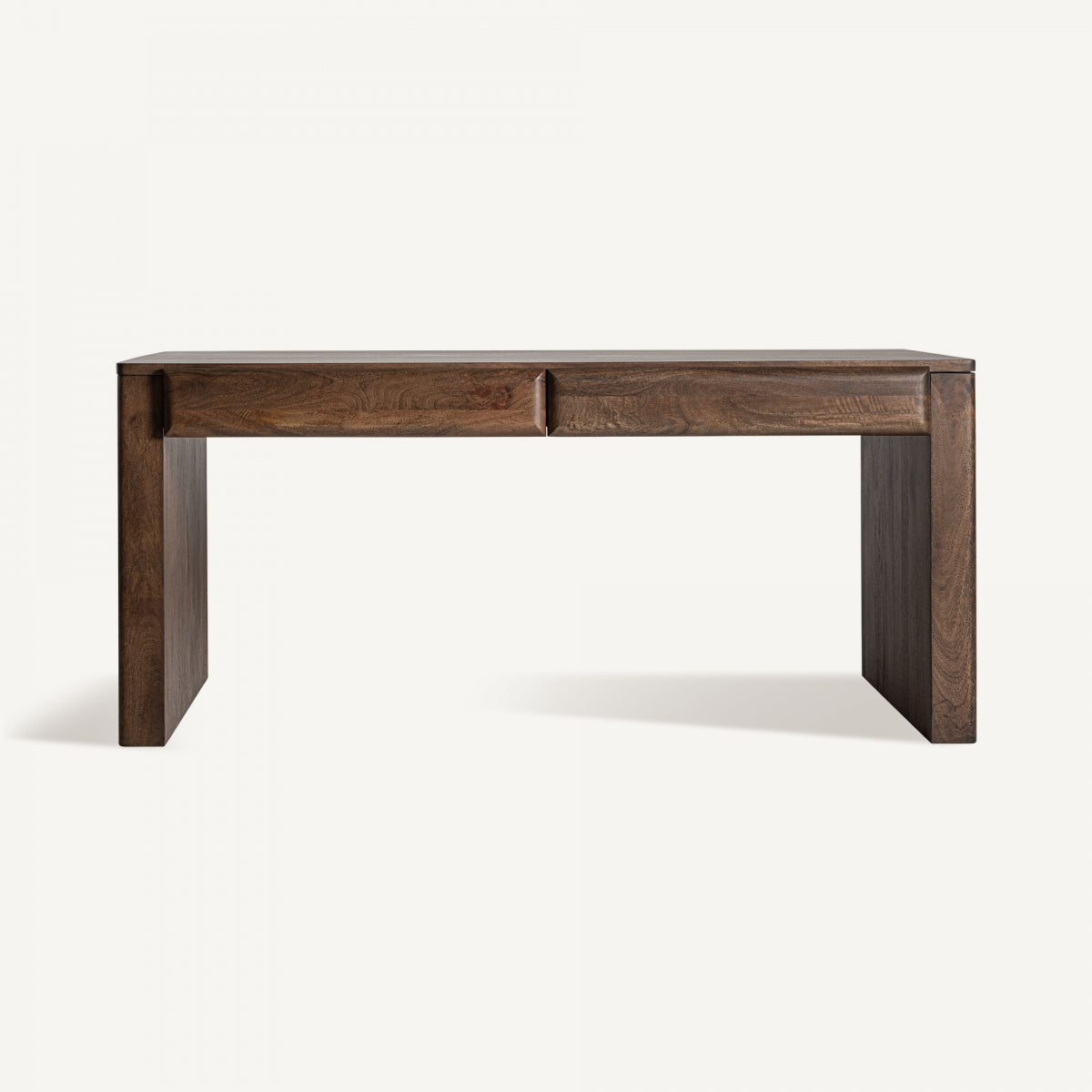 Bureau en bois de manguier marron | Vical Gibles | REMO-HOME, mobilier et décoration d'intérieur