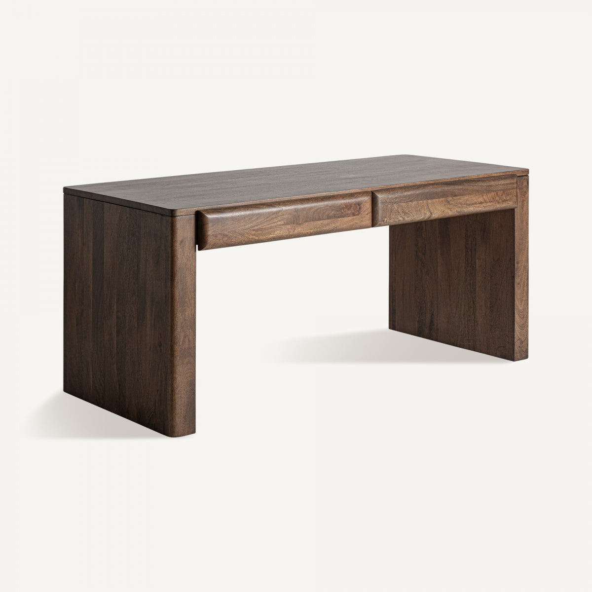 Bureau en bois de manguier marron | Vical Gibles | REMO-HOME, mobilier et décoration d'intérieur