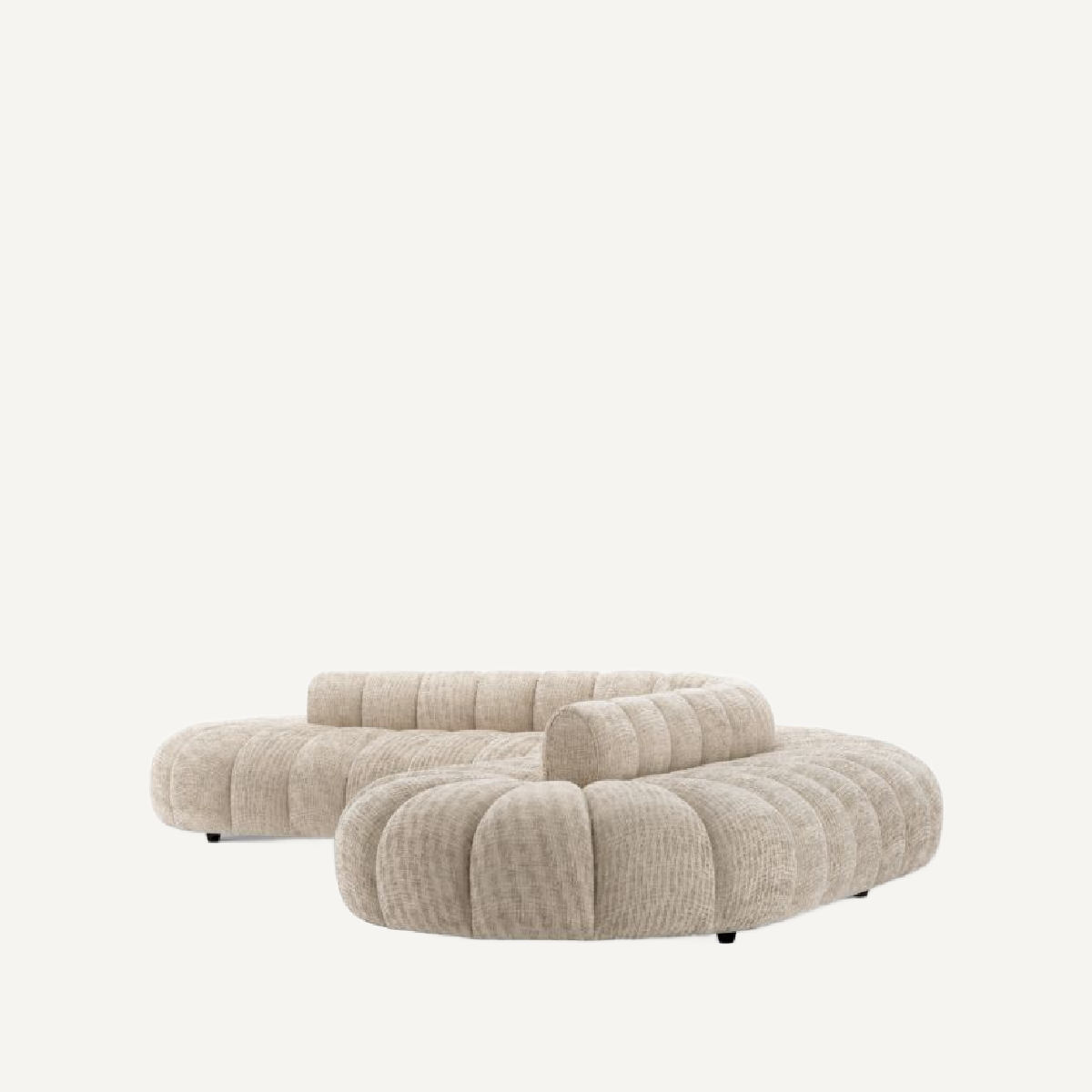 Canapé 10 places en tissu beige | Eichholtz Alison | REMO-HOME, mobilier et décoration d'intérieur
