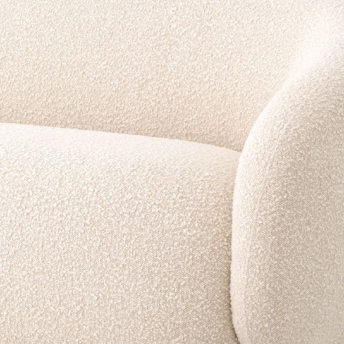 Canapé 2-3 places bouclé crème | Eichholtz Brice | REMO-HOME, mobilier et décoration d'intérieur