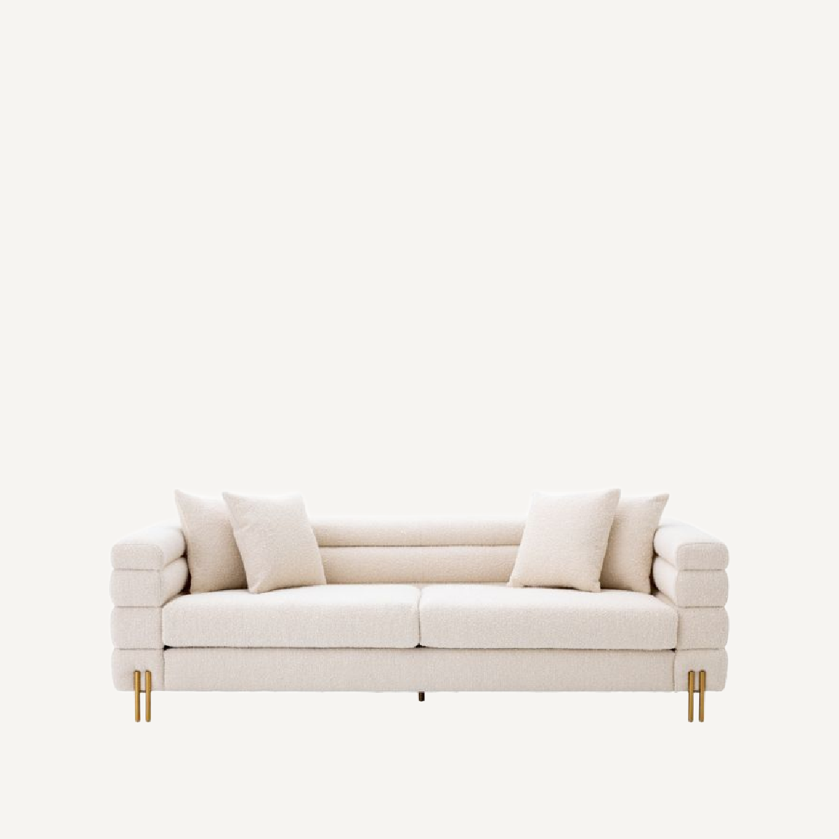 Canapé 2-3 places bouclé crème | Eichholtz York | REMO-HOME, mobilier et décoration d'intérieur