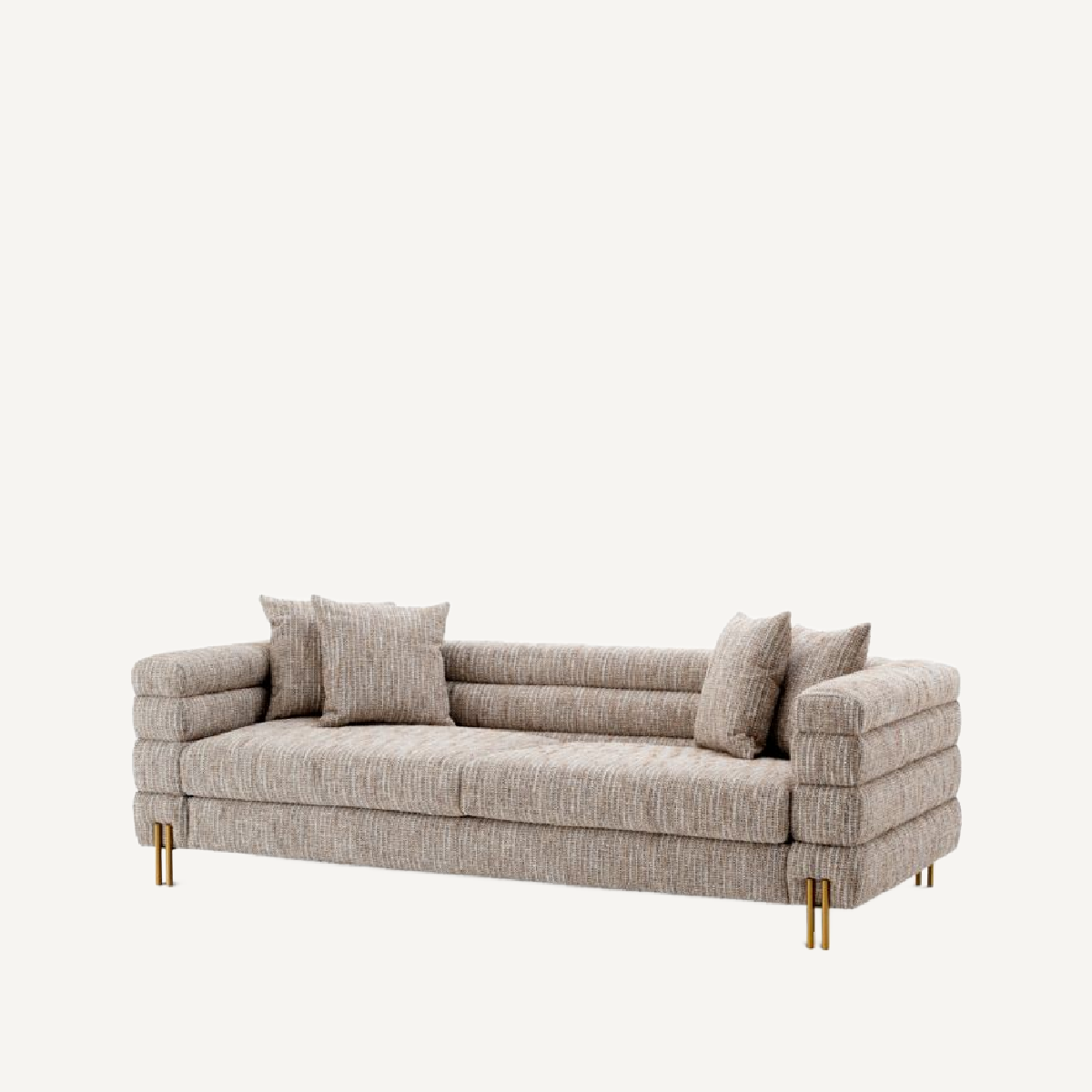 Canapé 2-3 places en tissu Mademoiselle beige | Eichholtz York | REMO-HOME, mobilier et décoration d'intérieur