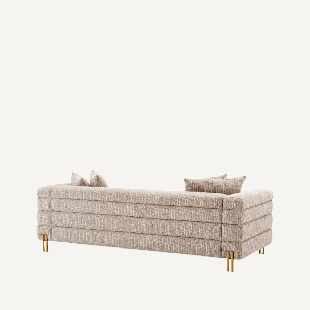 Canapé 2-3 places en tissu Mademoiselle beige | Eichholtz York | REMO-HOME, mobilier et décoration d'intérieur