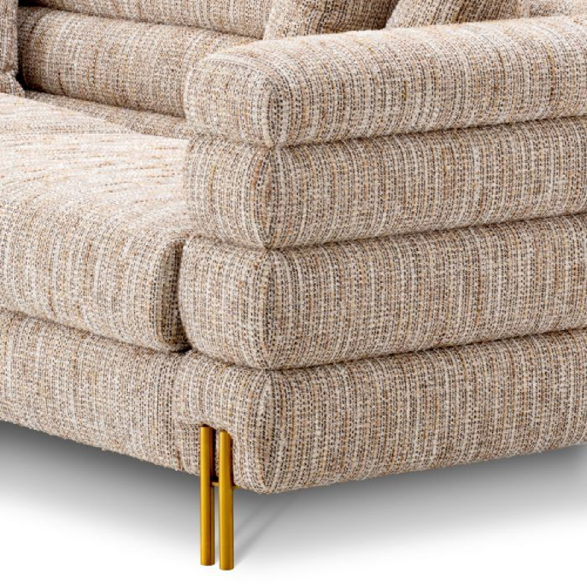 Canapé 2-3 places en tissu Mademoiselle beige | Eichholtz York | REMO-HOME, mobilier et décoration d'intérieur