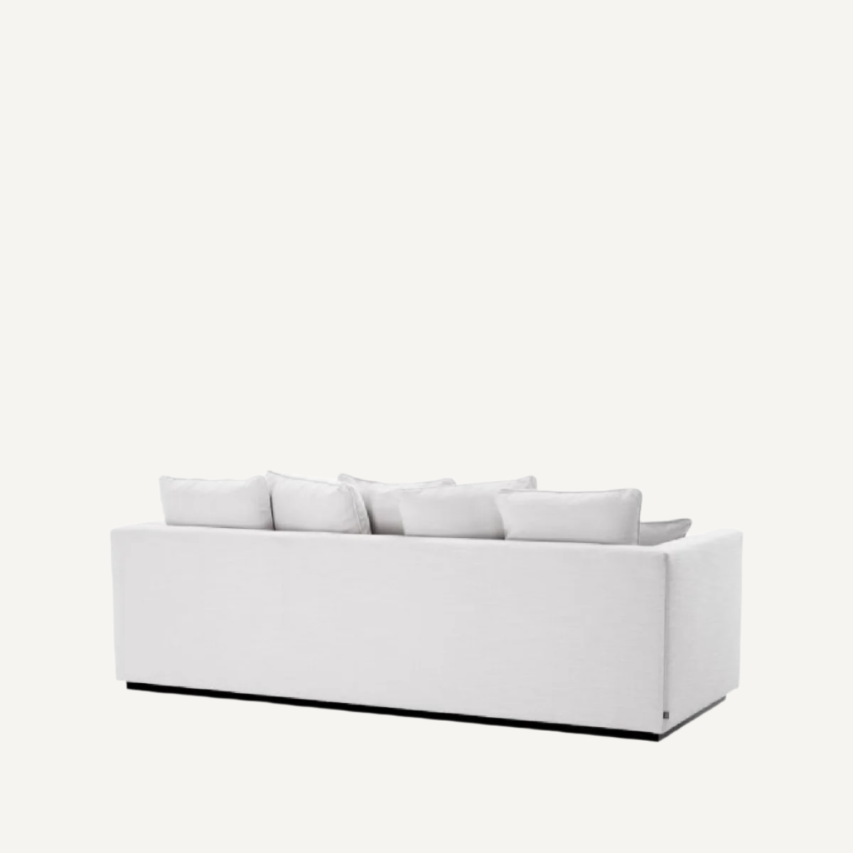 Canapé 2-3 places en tissu blanc | Eichholtz Taylor | REMO-HOME, mobilier et décoration d'intérieur
