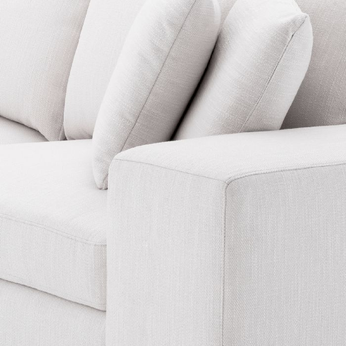 Canapé 2-3 places en tissu blanc | Eichholtz Vista Grande | REMO-HOME, mobilier et décoration d'intérieur