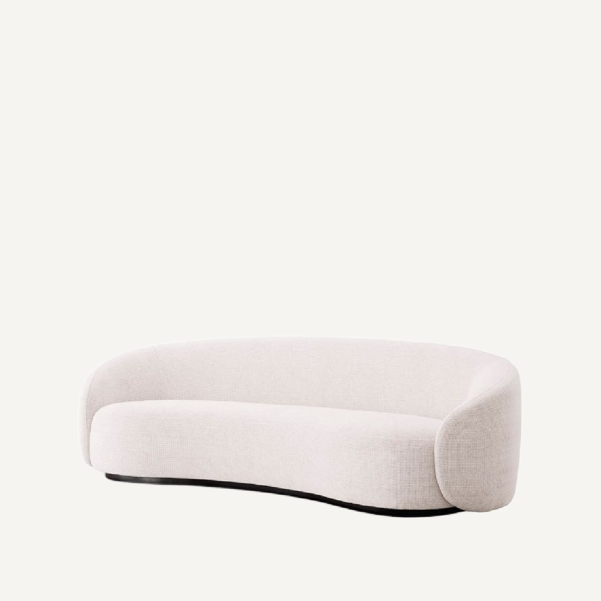 Canapé 2-3 places en tissu blanc cassé | Eichholtz Amore | REMO-HOME, mobilier et décoration d'intérieur
