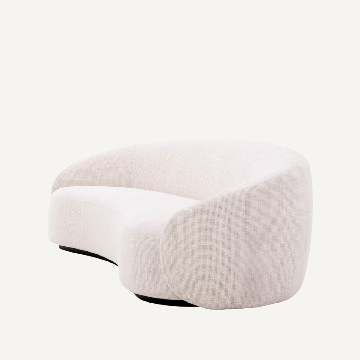 Canapé 2-3 places en tissu blanc cassé | Eichholtz Amore | REMO-HOME, mobilier et décoration d'intérieur