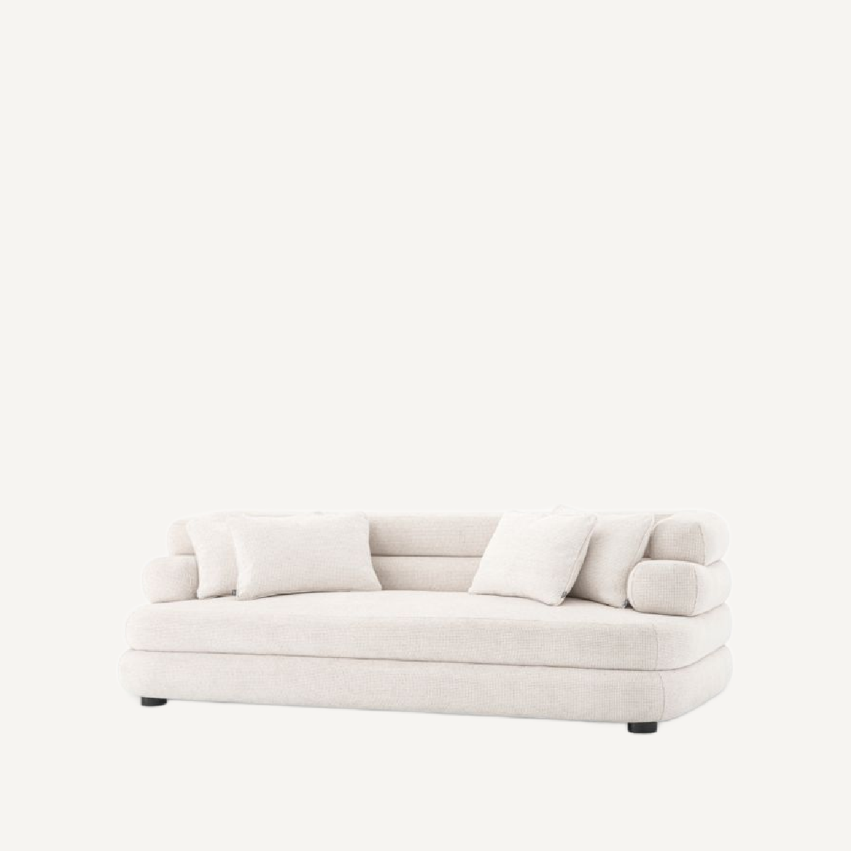 Canapé 2-3 places en tissu blanc cassé | Eichholtz Malaga S | REMO-HOME, mobilier et décoration d'intérieur
