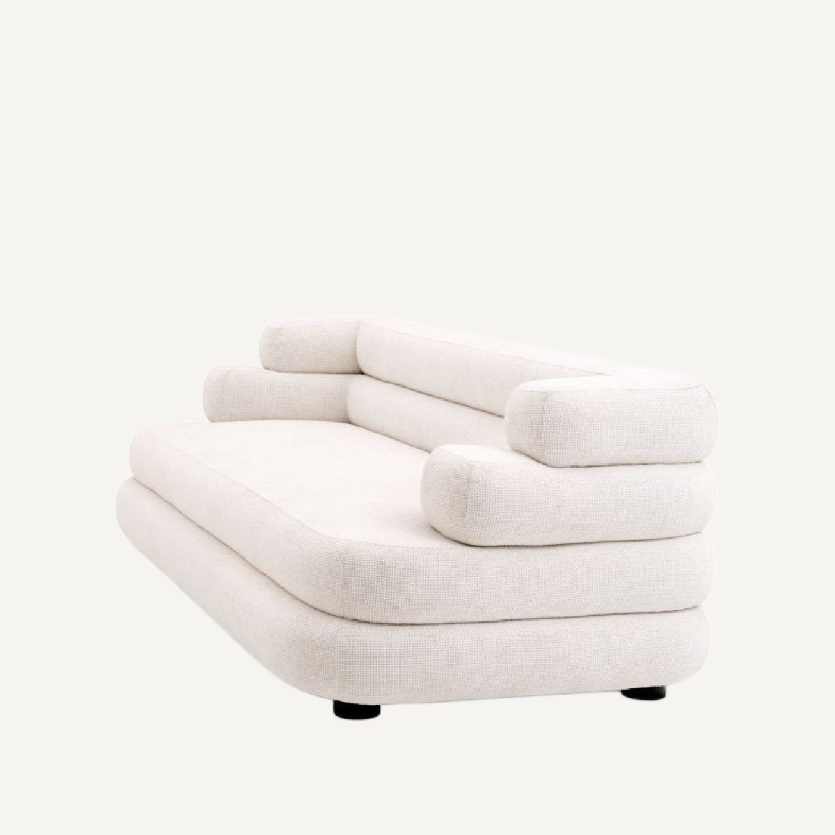 Canapé 2-3 places en tissu blanc cassé | Eichholtz Malaga S | REMO-HOME, mobilier et décoration d'intérieur