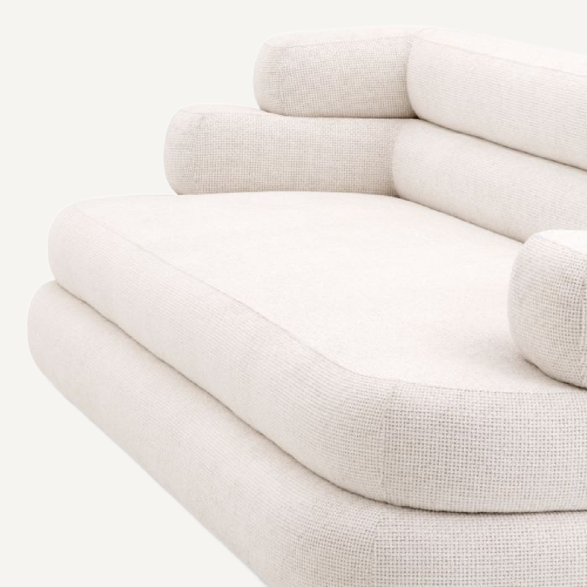 Canapé 2-3 places en tissu blanc cassé | Eichholtz Malaga S | REMO-HOME, mobilier et décoration d'intérieur
