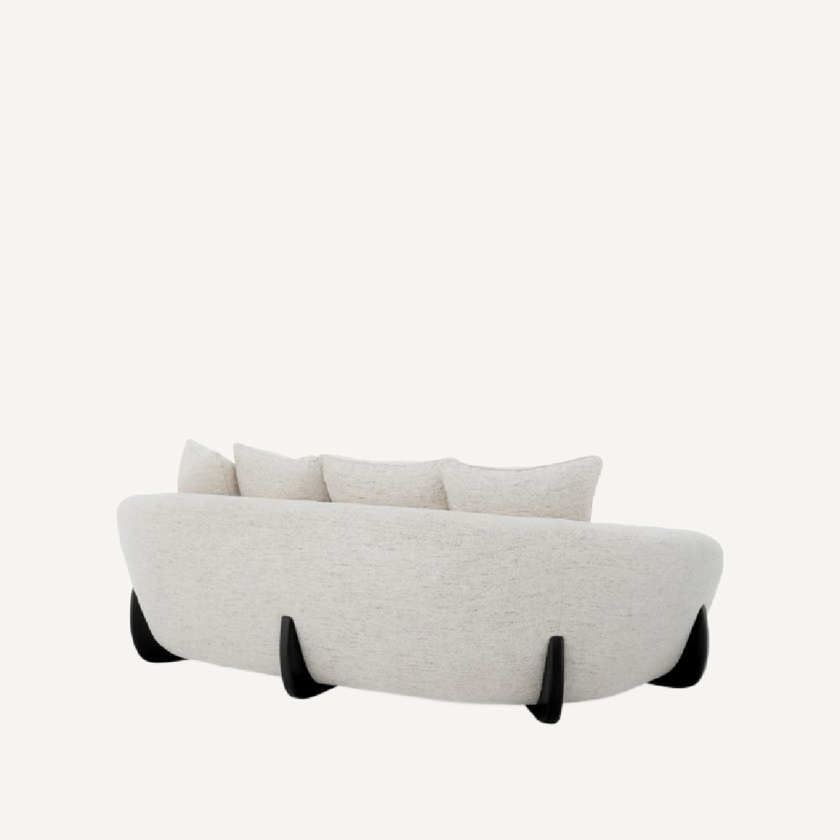 Canapé 2-3 places en tissu blanc cassé | Eichholtz Siderno | REMO-HOME, mobilier et décoration d'intérieur