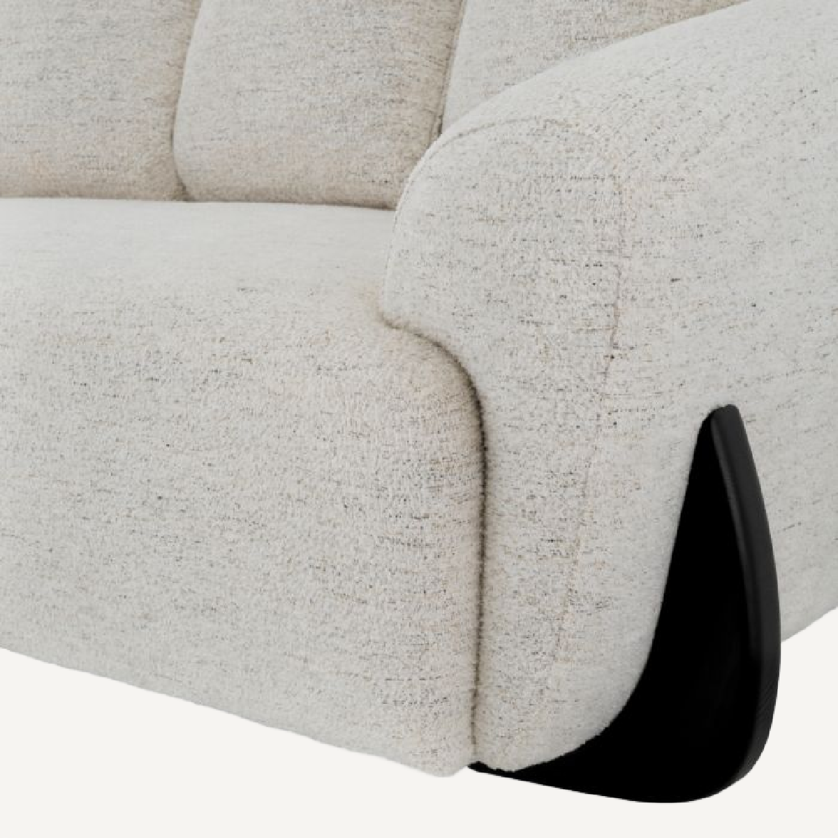 Canapé 2-3 places en tissu blanc cassé | Eichholtz Siderno | REMO-HOME, mobilier et décoration d'intérieur