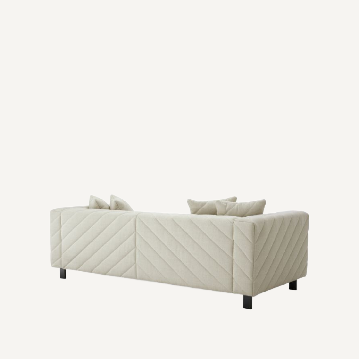 Canapé 2-3 places en tissu crème | Eichholtz Avellino | REMO-HOME, mobilier et décoration d'intérieur