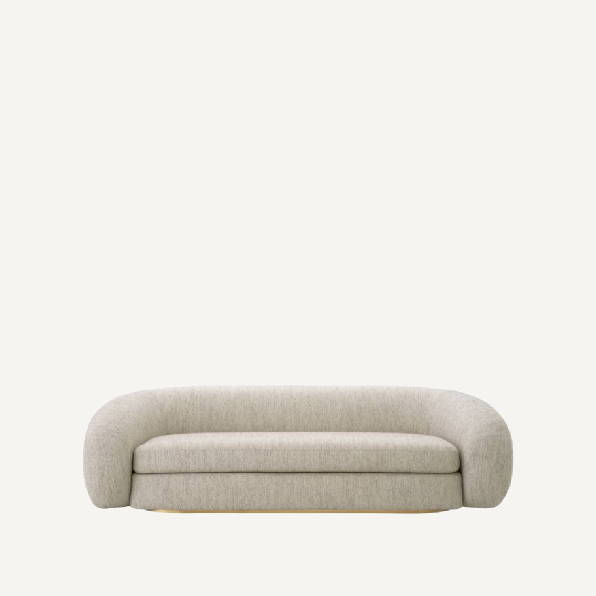 Canapé 2-3 places en tissu greige | Eichholtz Cosenza | REMO-HOME, mobilier et décoration d'intérieur