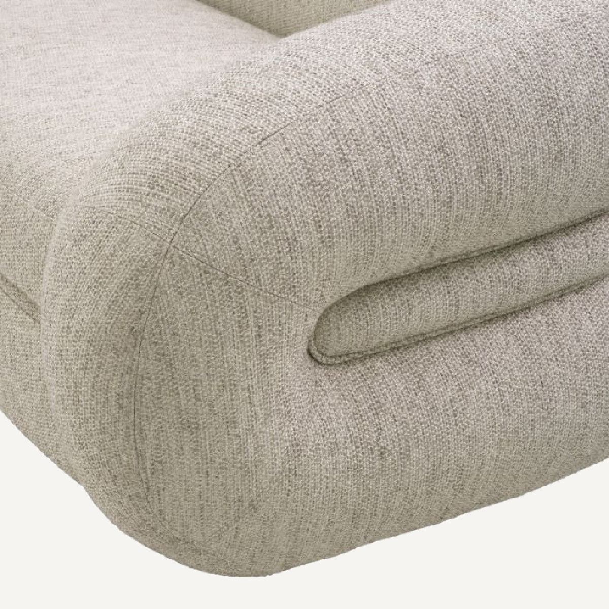 Canapé 2-3 places en tissu greige | Eichholtz Cosenza | REMO-HOME, mobilier et décoration d'intérieur