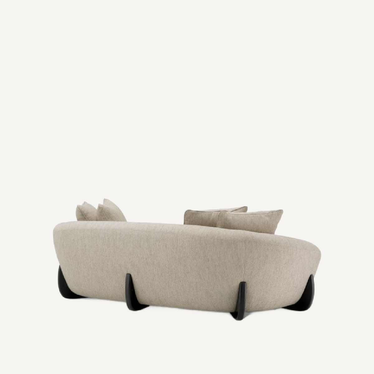 Canapé 2-3 places en tissu greige | Eichholtz Siderno | REMO-HOME, mobilier et décoration d'intérieur