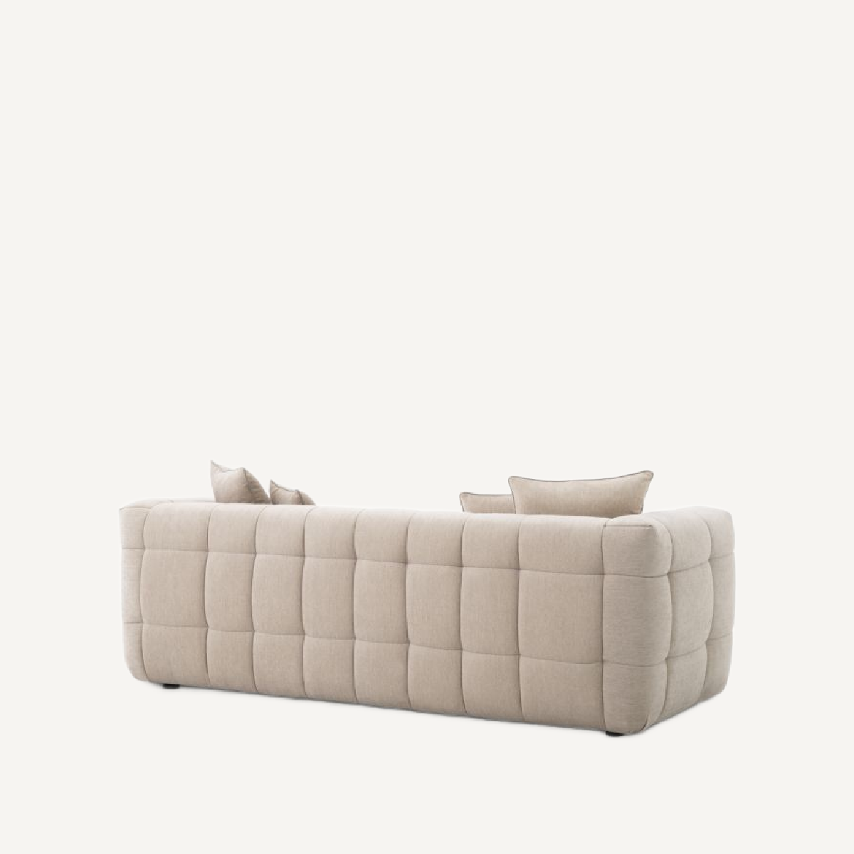 Canapé 2-3 places en tissu sable | Eichholtz Breva | REMO-HOME, mobilier et décoration d'intérieur