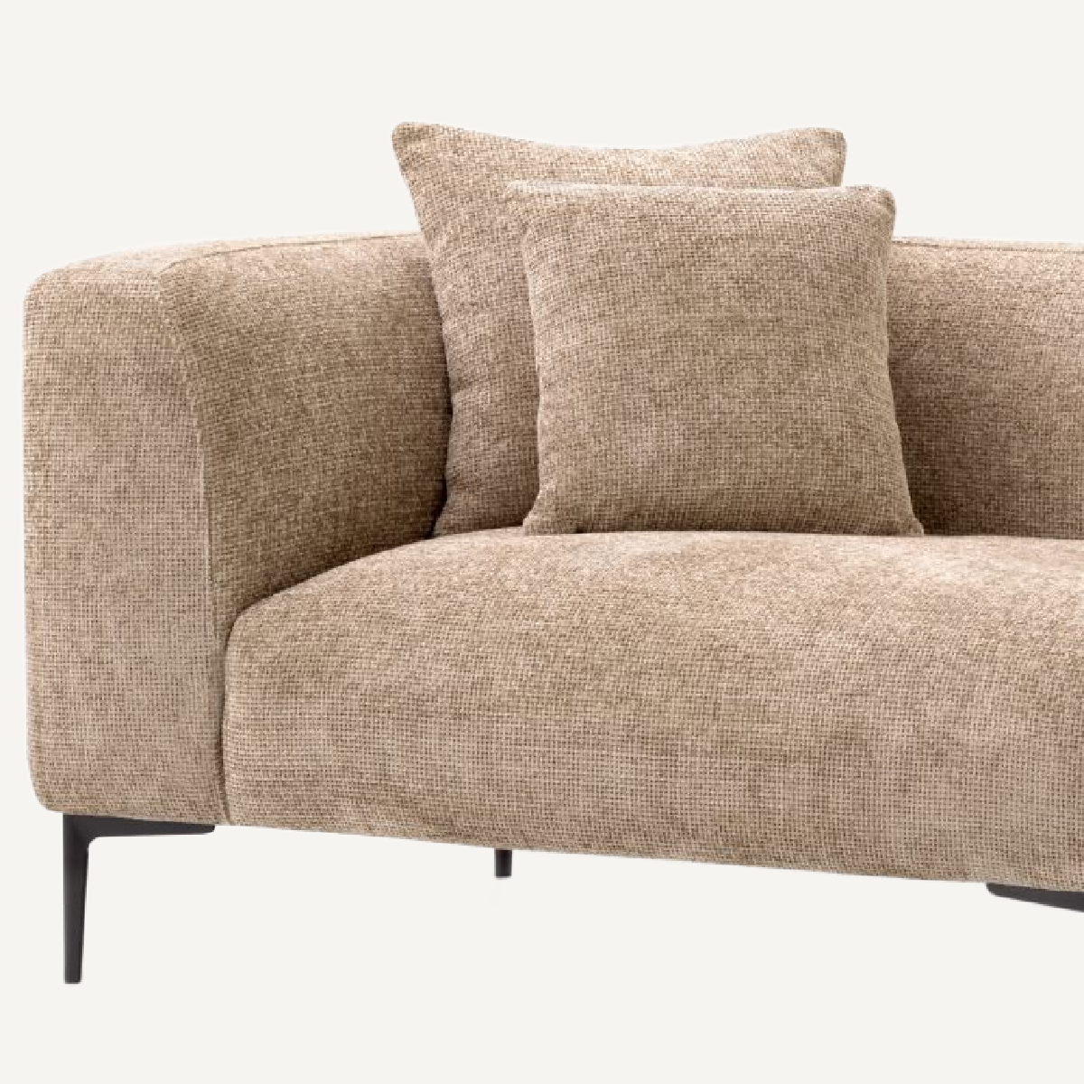 Canapé 2-3 places en tissu sable | Eichholtz Firenze | REMO-HOME, mobilier et décoration d'intérieur