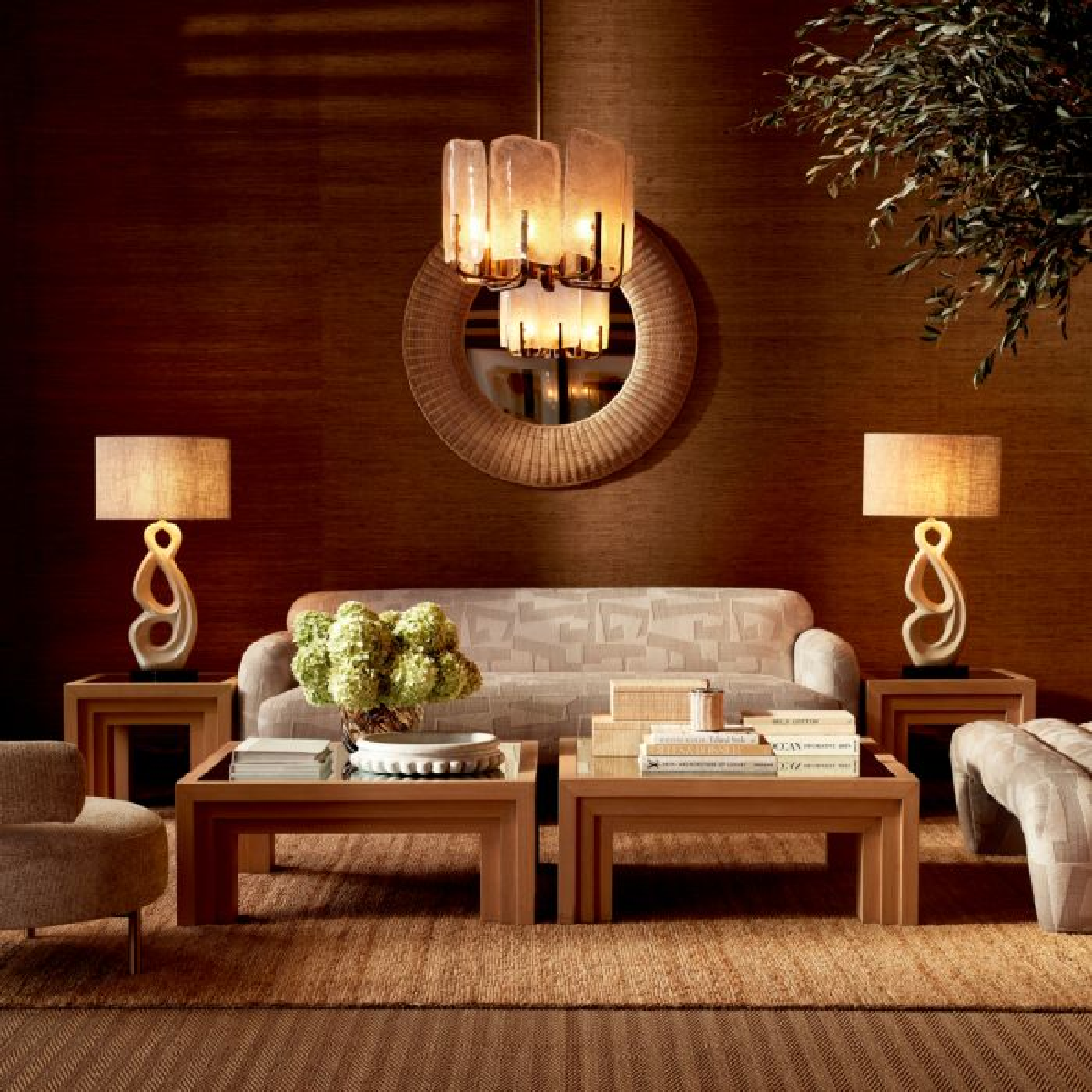 Canapé 2-3 places en tissu sable | Eichholtz Hernandez | REMO-HOME, mobilier et décoration d'intérieur