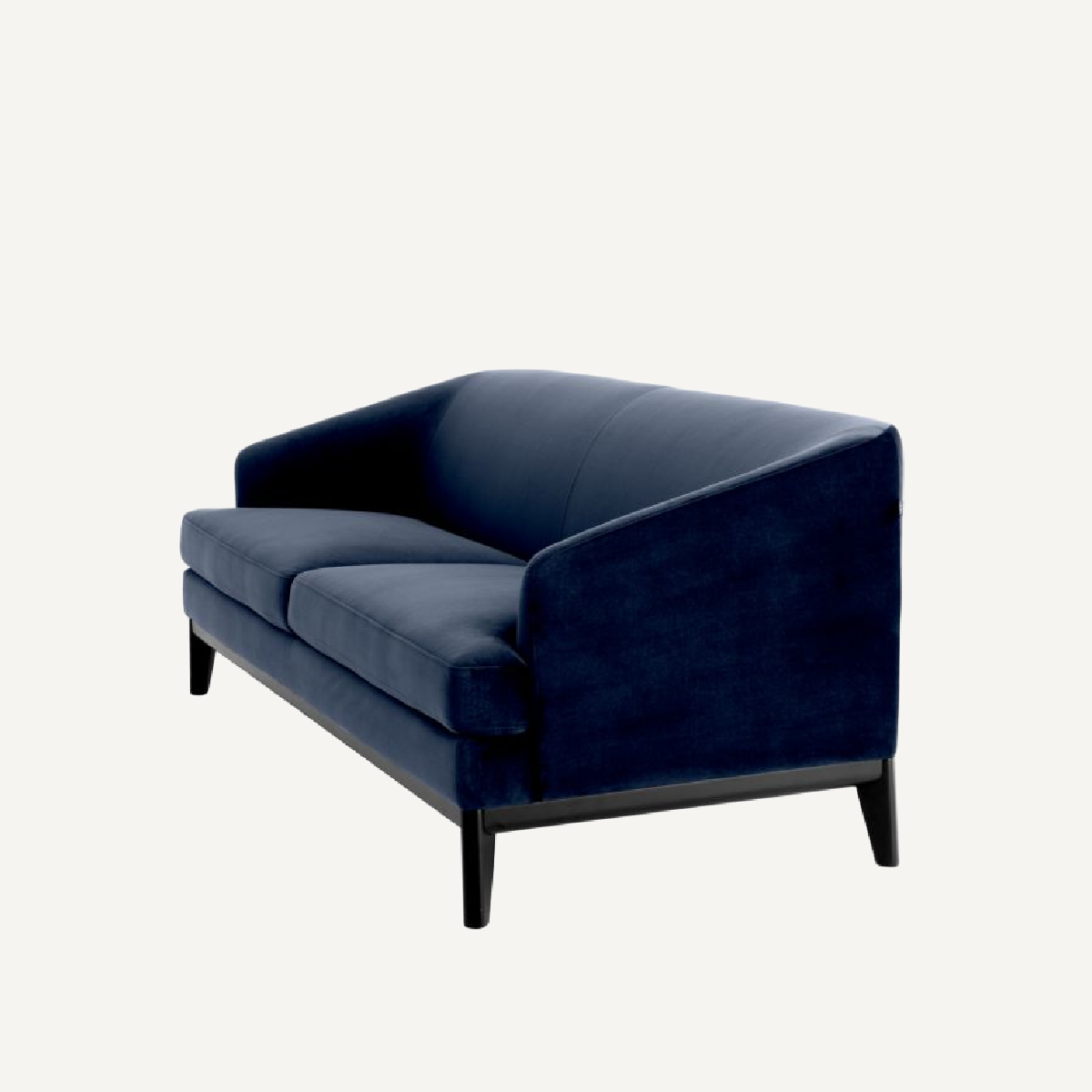 Canapé 2-3 places en velours bleu nuit | Eichholtz Monterey | REMO-HOME, mobilier et décoration d'intérieur
