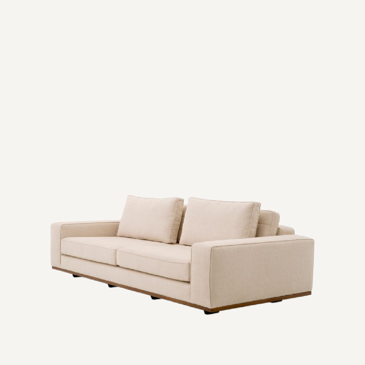 Canapé 2 places en tissu beige | Eichholtz Aurora S | REMO-HOME, mobilier et décoration d'intérieur