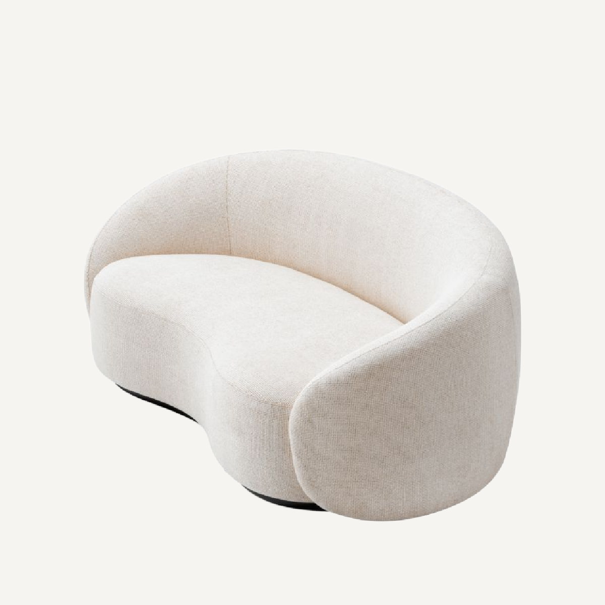 Canapé 2 places en tissu blanc cassé | Eichholtz Amore S | REMO-HOME, mobilier et décoration d'intérieur