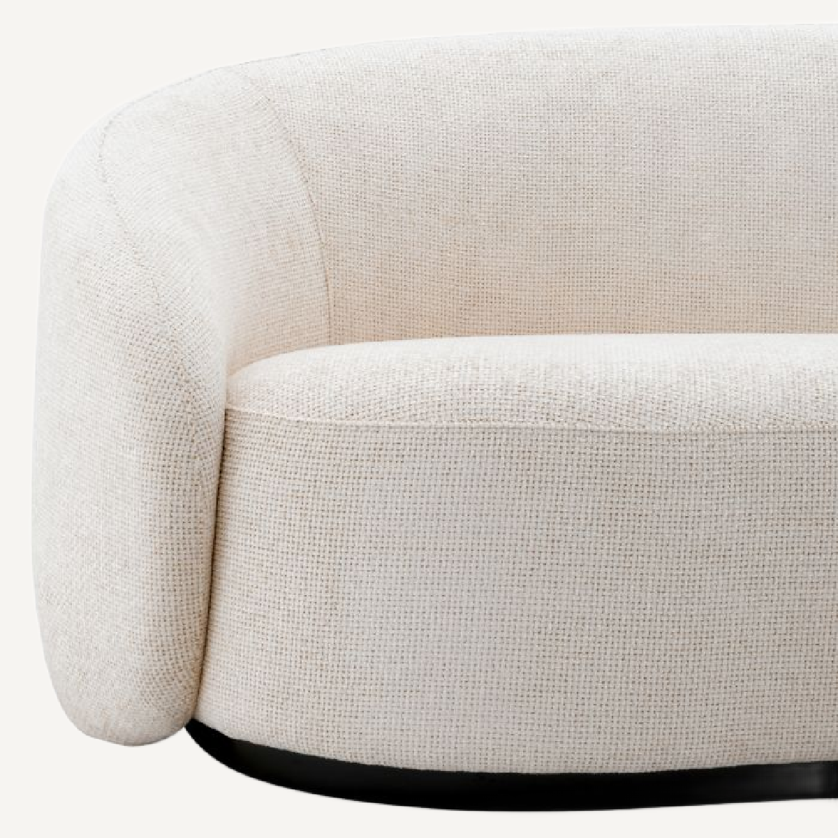 Canapé 2 places en tissu blanc cassé | Eichholtz Amore S | REMO-HOME, mobilier et décoration d'intérieur