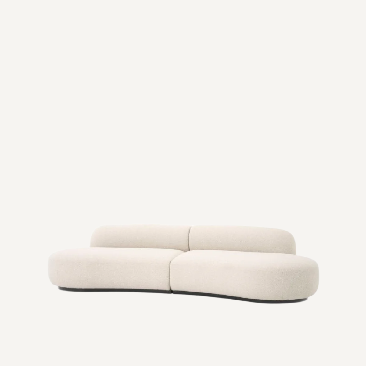 Canapé 3-4 places bouclé crème | Eichholtz Bjorn S | REMO-HOME, mobilier et décoration d'intérieur