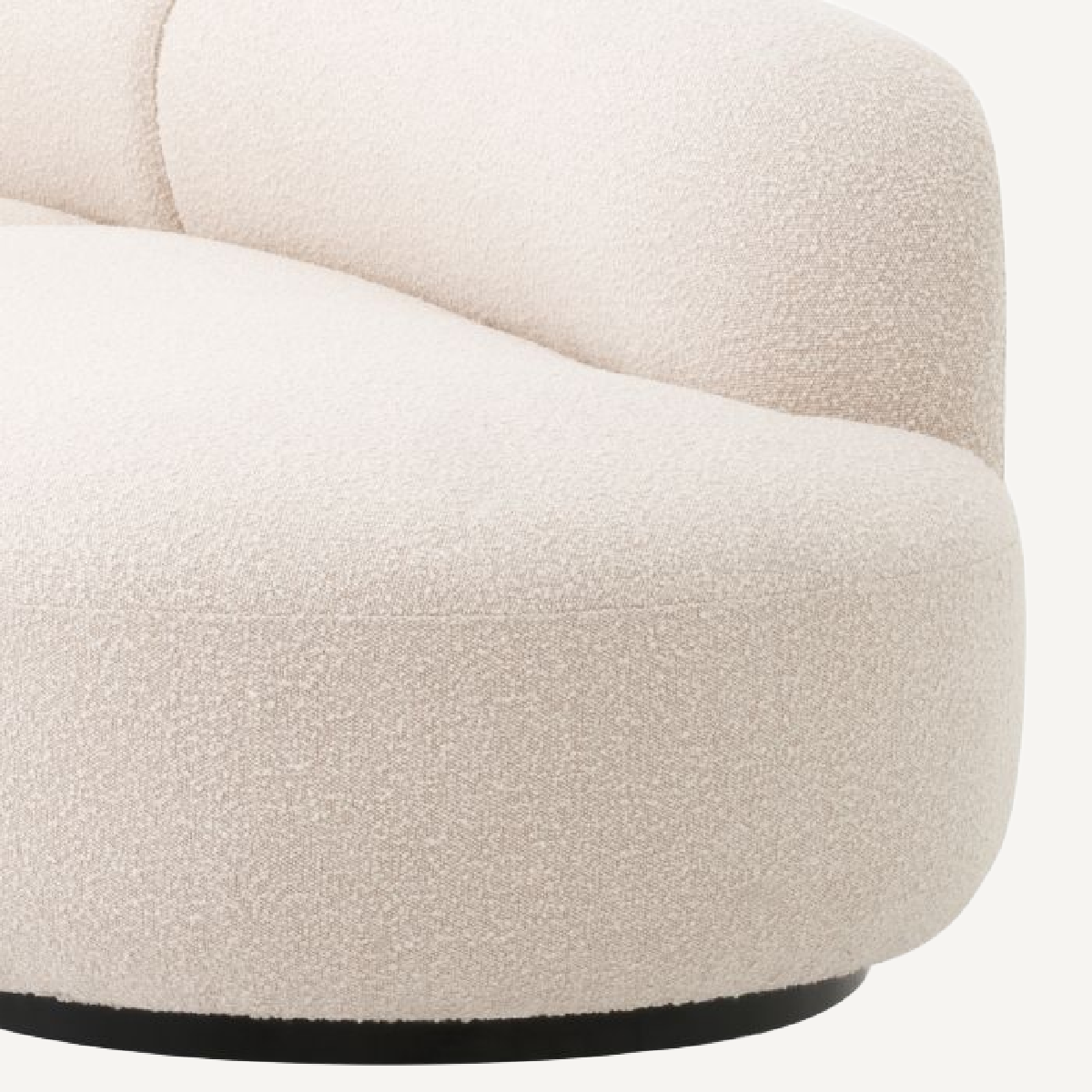Canapé 3-4 places bouclé crème | Eichholtz Bjorn S | REMO-HOME, mobilier et décoration d'intérieur