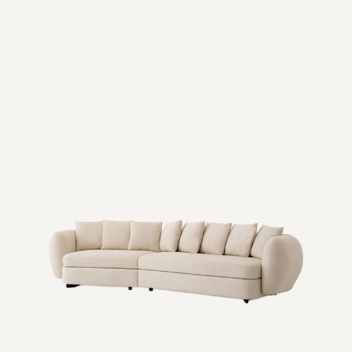 Canapé 3-4 places en tissu beige | Eichholtz Sidney | REMO-HOME, mobilier et décoration d'intérieur