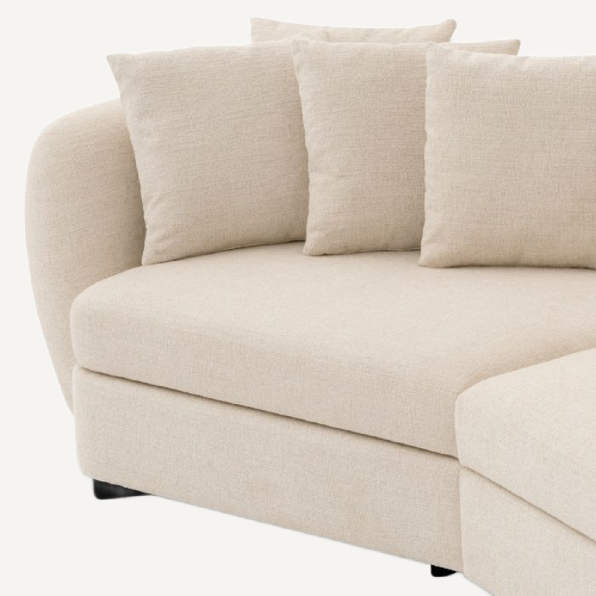 Canapé 3-4 places en tissu beige | Eichholtz Sidney | REMO-HOME, mobilier et décoration d'intérieur