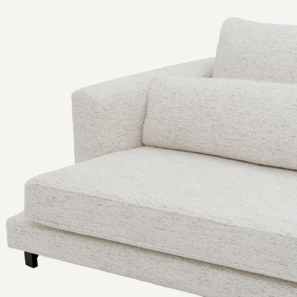 Canapé 3-4 places en tissu blanc cassé | Eichholtz Savarana | REMO-HOME, mobilier et décoration d'intérieur