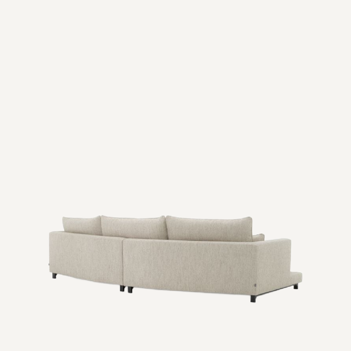 Canapé 3-4 places en tissu greige | Eichholtz Savarana | REMO-HOME, mobilier et décoration d'intérieur