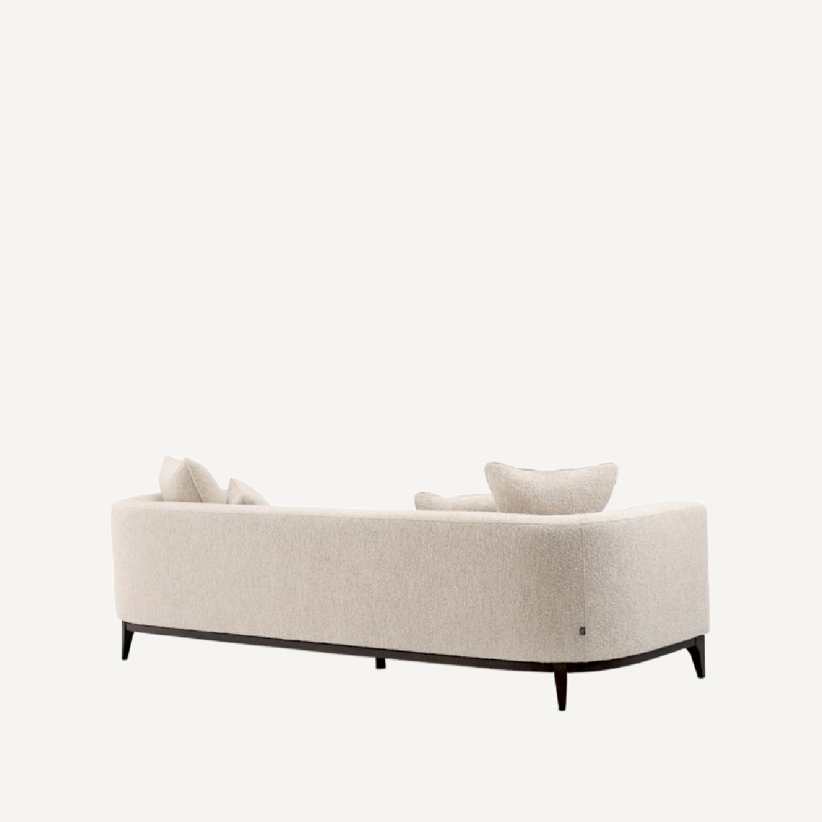Canapé 3 places bouclé blanc | Eichholtz Brannan | REMO-HOME, mobilier et décoration d'intérieur