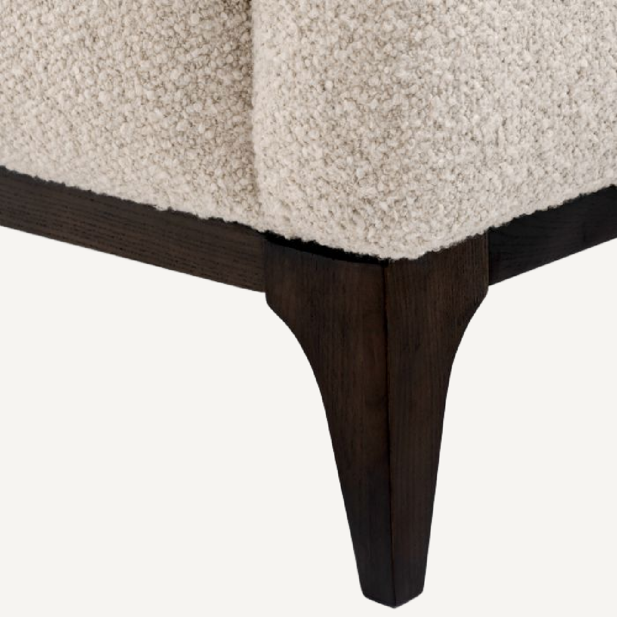 Canapé 3 places bouclé blanc | Eichholtz Brannan | REMO-HOME, mobilier et décoration d'intérieur
