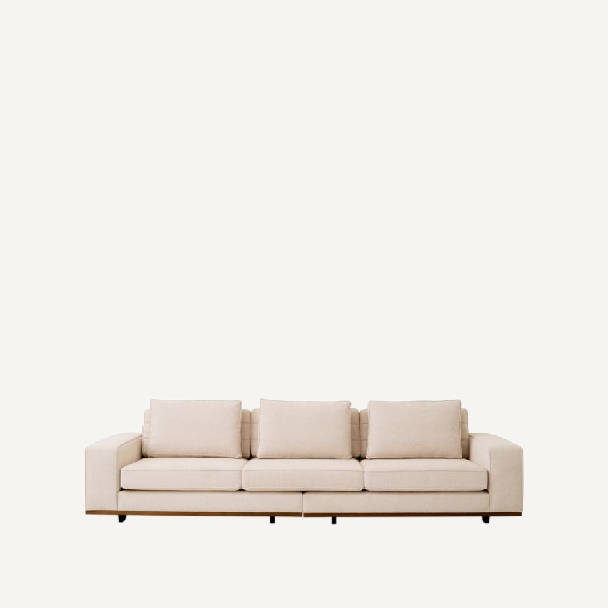 Canapé 3 places en tissu beige | Eichholtz Aurora L | REMO-HOME, mobilier et décoration d'intérieur