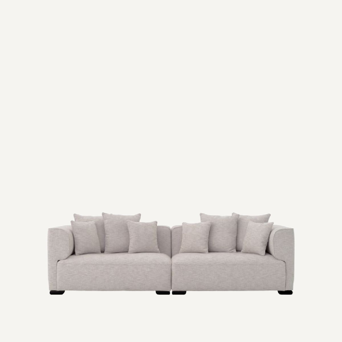 Canapé 3 places en tissu beige | Eichholtz Xylon | REMO-HOME, mobilier et décoration d'intérieur