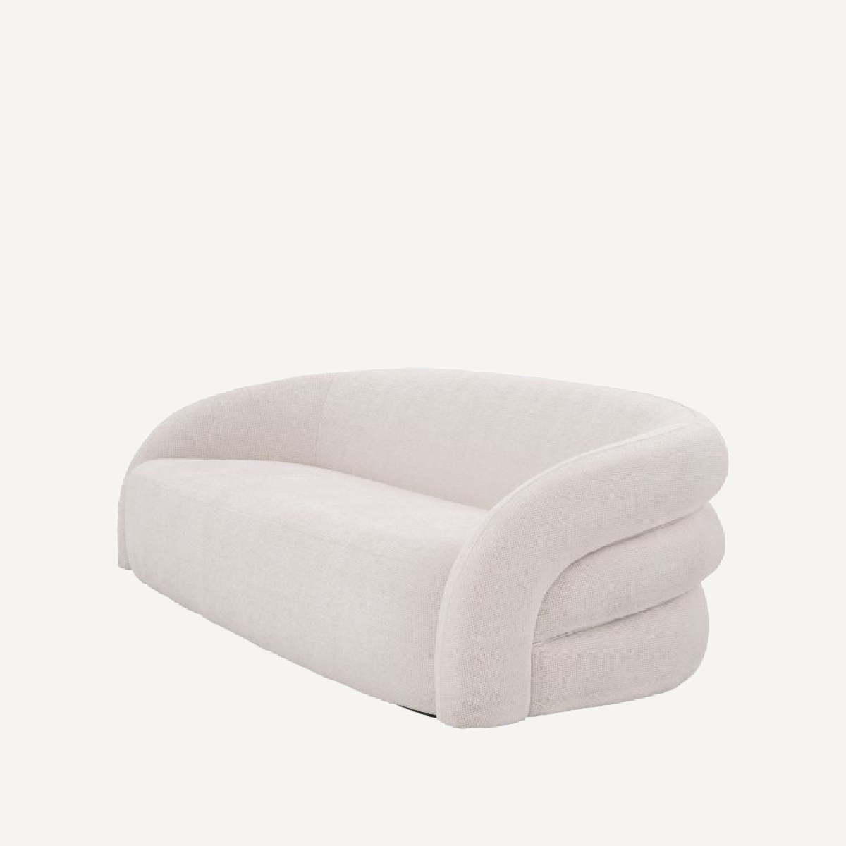 Canapé 3 places en tissu blanc cassé | Eichholtz Novelle | REMO-HOME, mobilier et décoration d'intérieur
