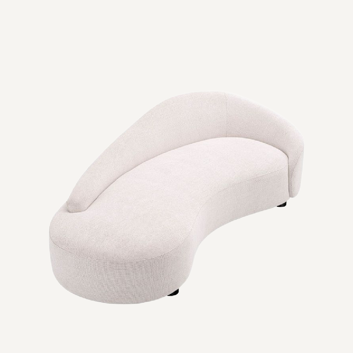Canapé 3 places en tissu blanc cassé | Eichholtz Rivolo | REMO-HOME, mobilier et décoration d'intérieur
