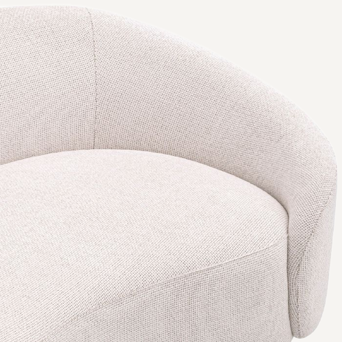 Canapé 3 places en tissu blanc cassé | Eichholtz Rivolo | REMO-HOME, mobilier et décoration d'intérieur