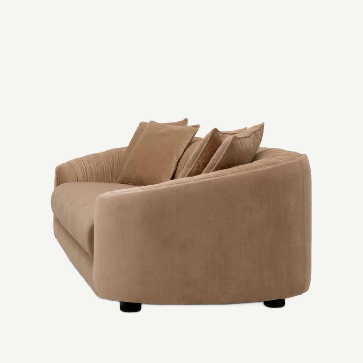 Canapé 3 places en velours camel | Eichholtz Jameson | REMO-HOME, mobilier et décoration d'intérieur