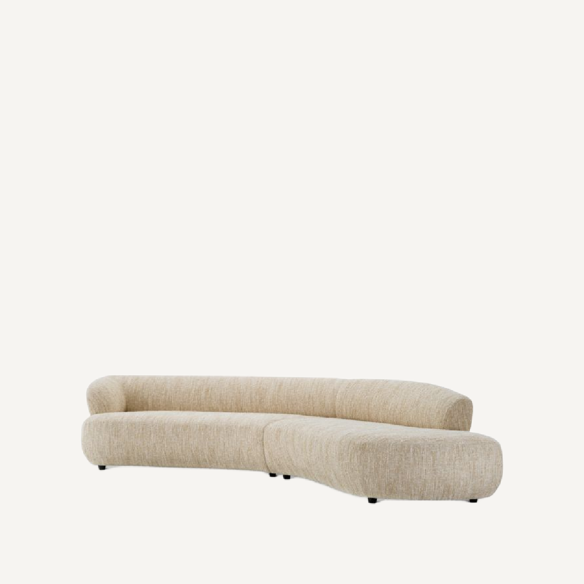 Canapé 4-5 places bouclé beige | Eichholtz Cordova | REMO-HOME, mobilier et décoration d'intérieur