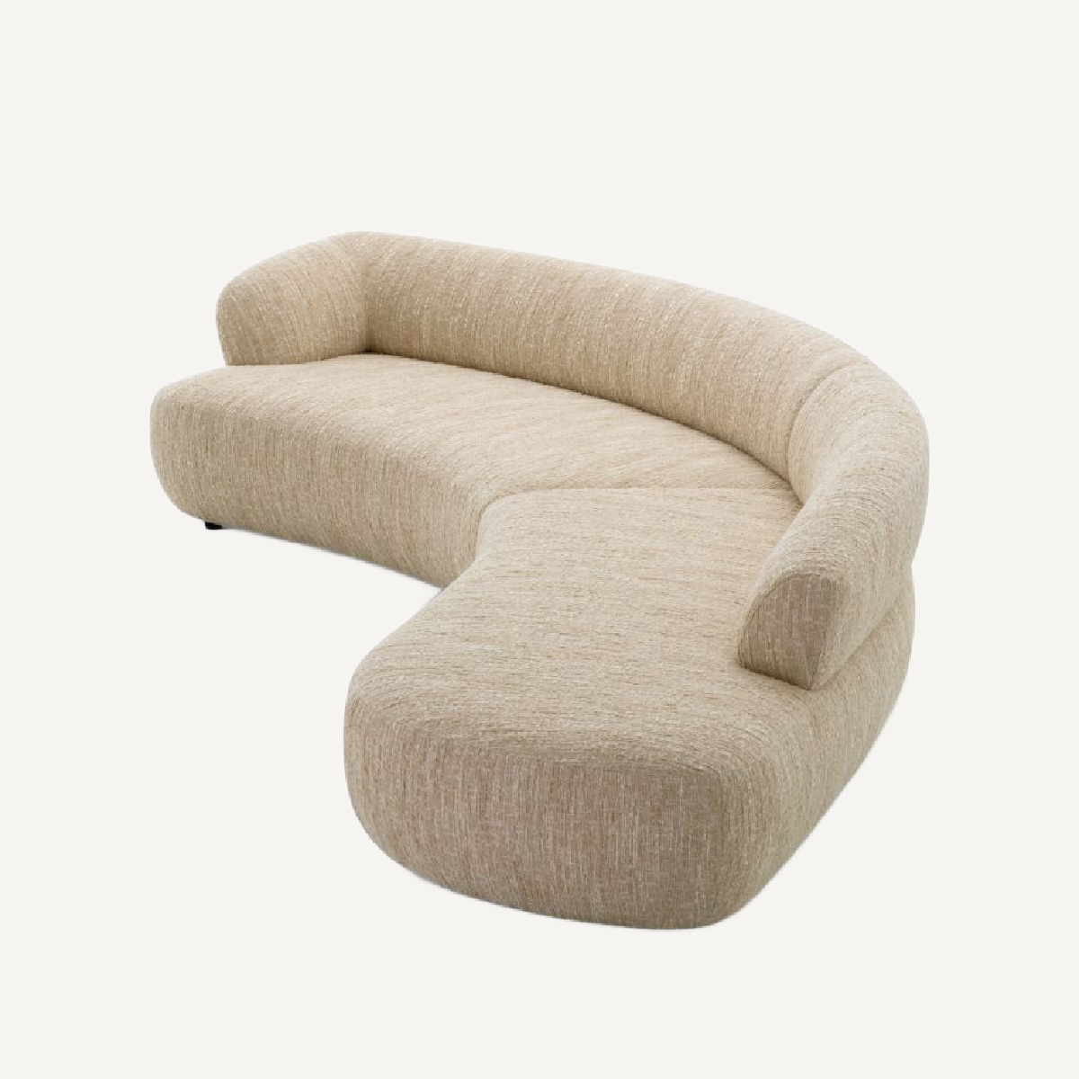 Canapé 4-5 places bouclé beige | Eichholtz Cordova | REMO-HOME, mobilier et décoration d'intérieur