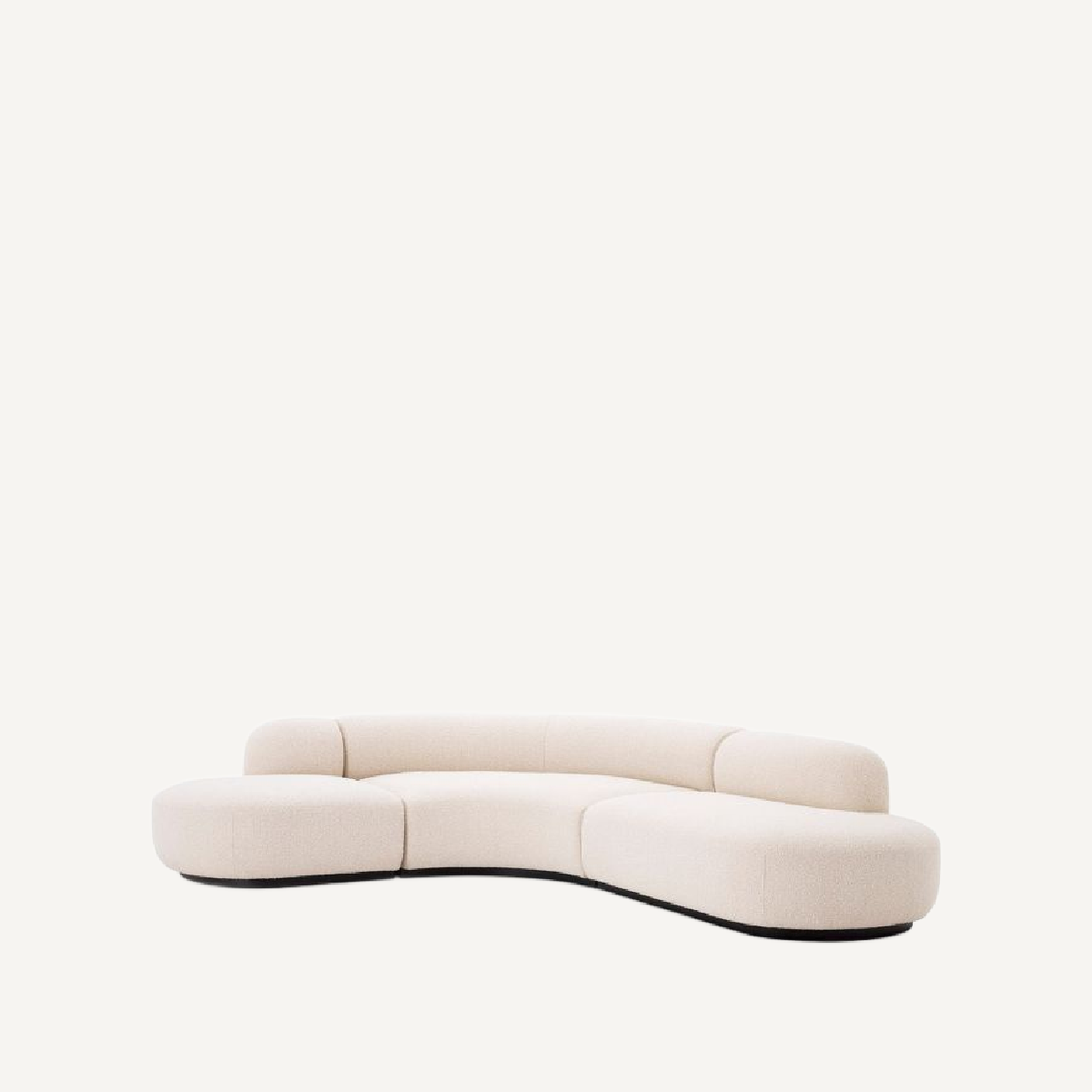Canapé 4-5 places bouclé crème | Eichholtz Bjorn L | REMO-HOME, mobilier et décoration d'intérieur