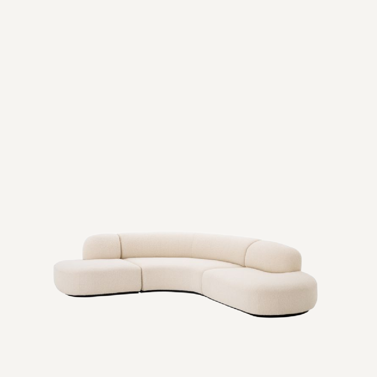 Canapé 4-5 places bouclé crème | Eichholtz Bjorn L | REMO-HOME, mobilier et décoration d'intérieur