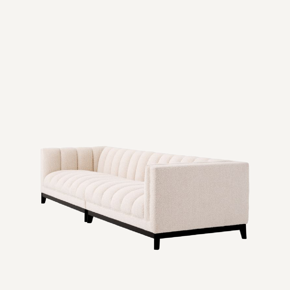 Canapé 4-5 places bouclé crème | Eichholtz Ditmar L | REMO-HOME, mobilier et décoration d'intérieur