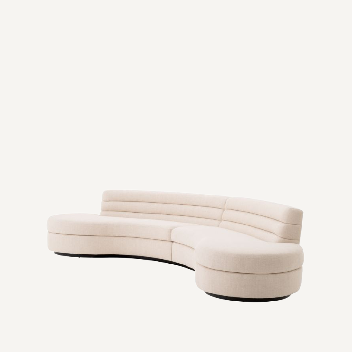 Canapé 4-5 places en tissu beige | Eichholtz Lennox | REMO-HOME, mobilier et décoration d'intérieur