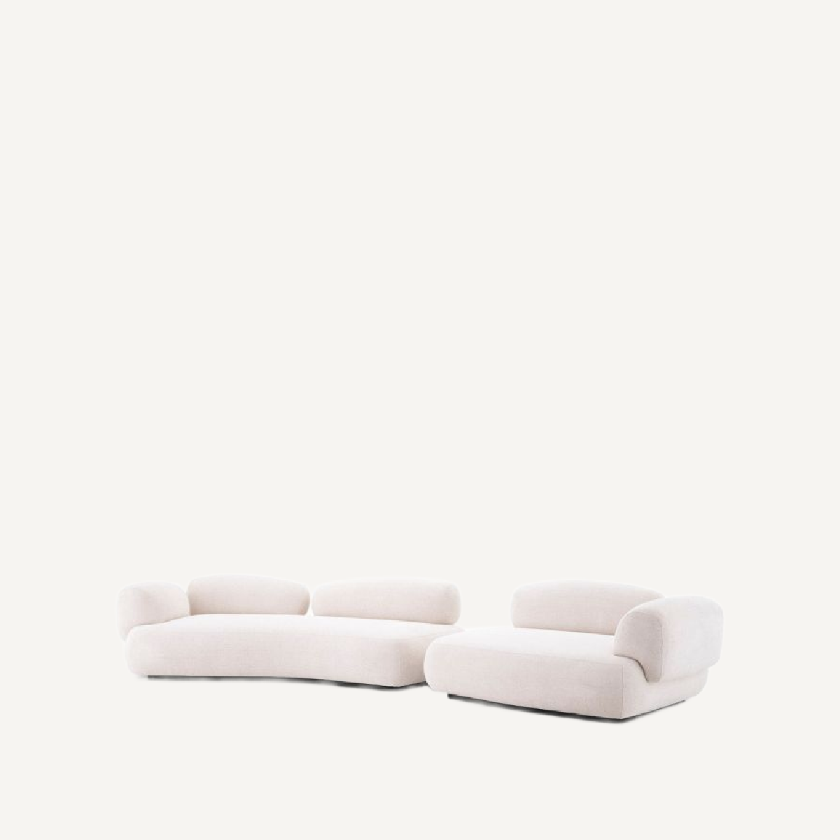 Canapé 4-5 places en tissu blanc cassé | Eichholtz Cabrera | REMO-HOME, mobilier et décoration d'intérieur