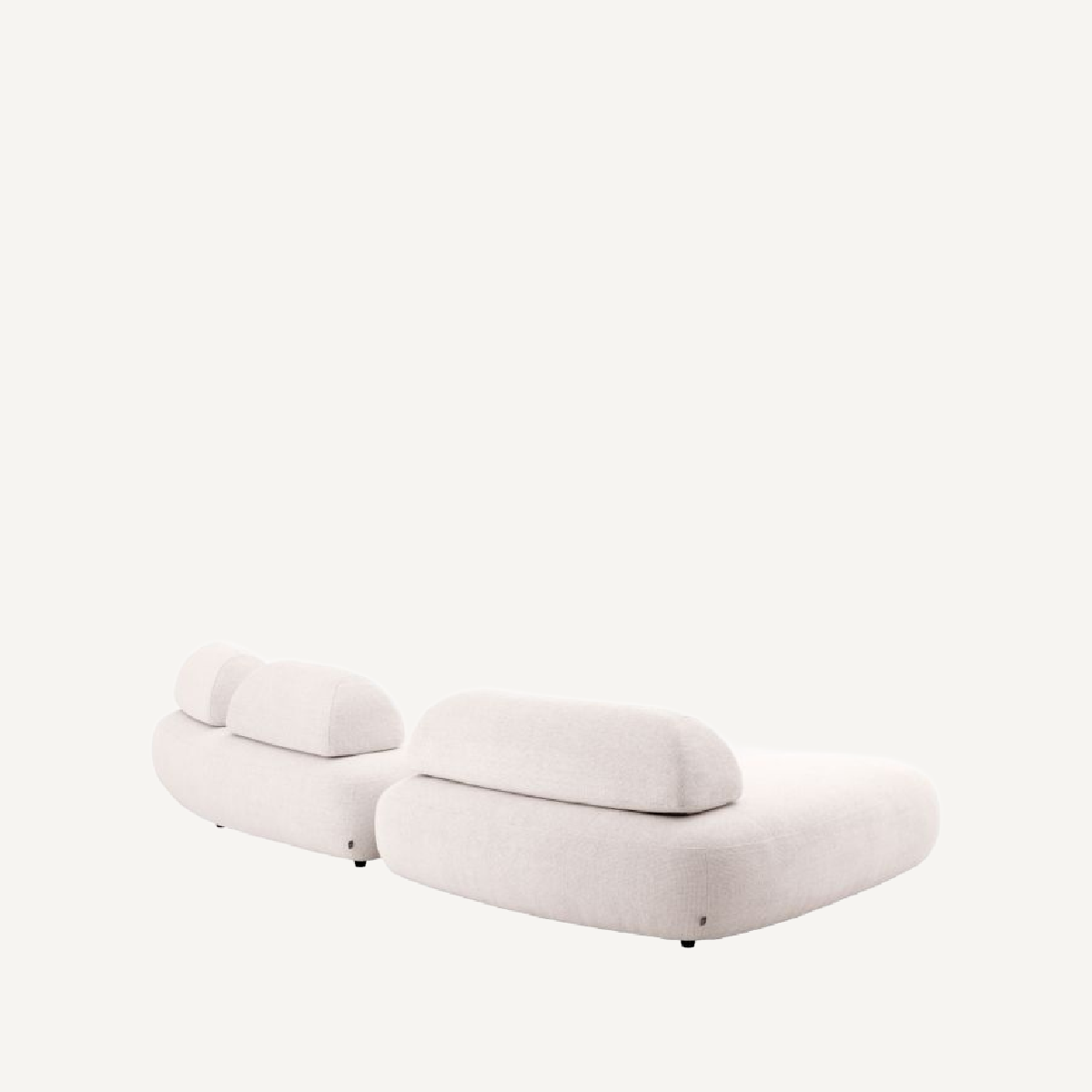 Canapé 4-5 places en tissu blanc cassé | Eichholtz Residenza | REMO-HOME, mobilier et décoration d'intérieur